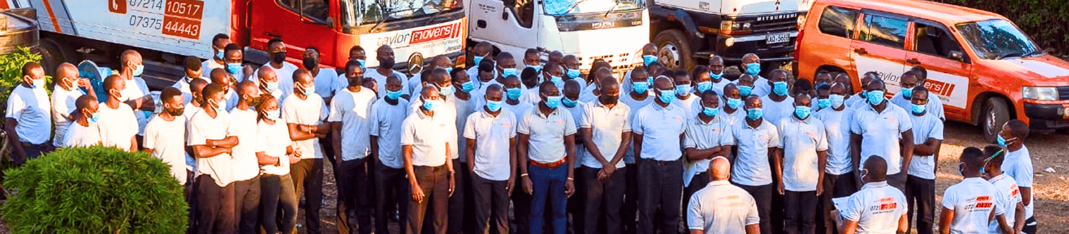 Professional and friendly team of Taylor Movers Kenya, ready to assist with your move